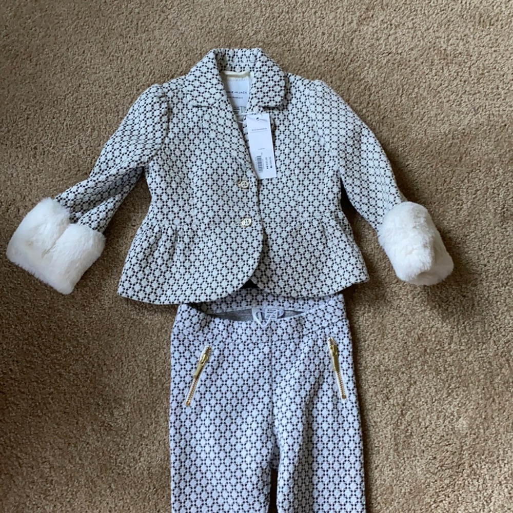 Janie and Jack Girls Suit